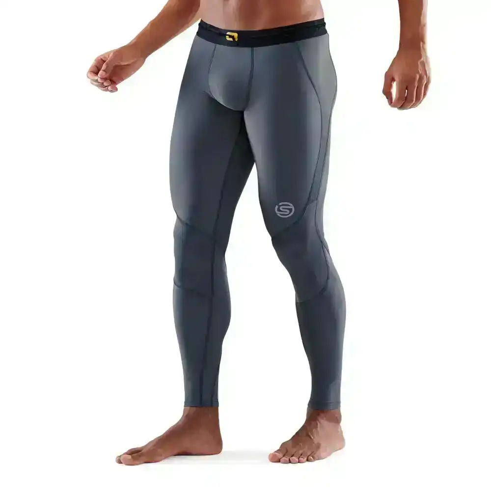 Skins Compression Series 3 Mens XXL Long Tights Activewear/Training/Gym Charcoal