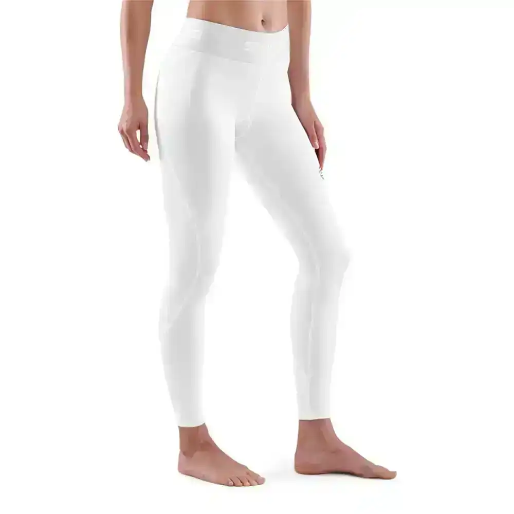 Skins Compression Series 1 Women's XL 7/8 Long Tights Activewear/Training White
