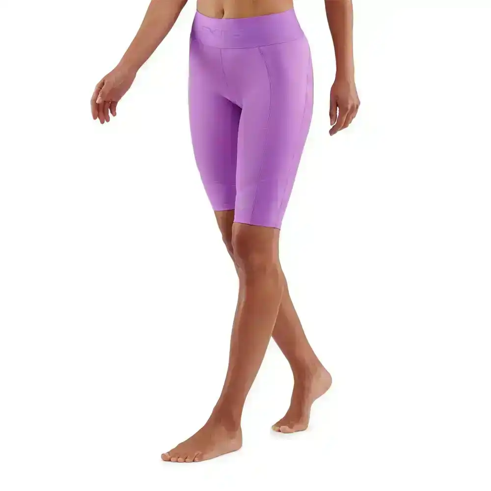 Skins Compression Series 3 Womens XL Half Tights Activewear/Gym Iris Orchid