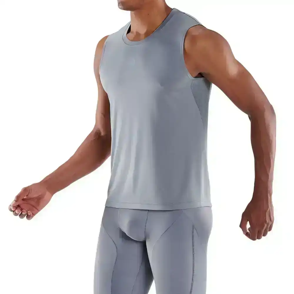 Skins Series 3 Mens XL Tank Top Sport Activewear/Training/Gym/Fitness Mid Grey