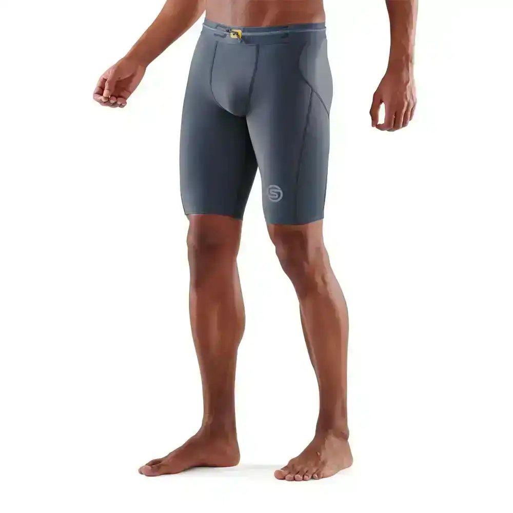 Skins Compression Series 3 Mens XXL Half Tights Activewear/Training/Gym Charcoal