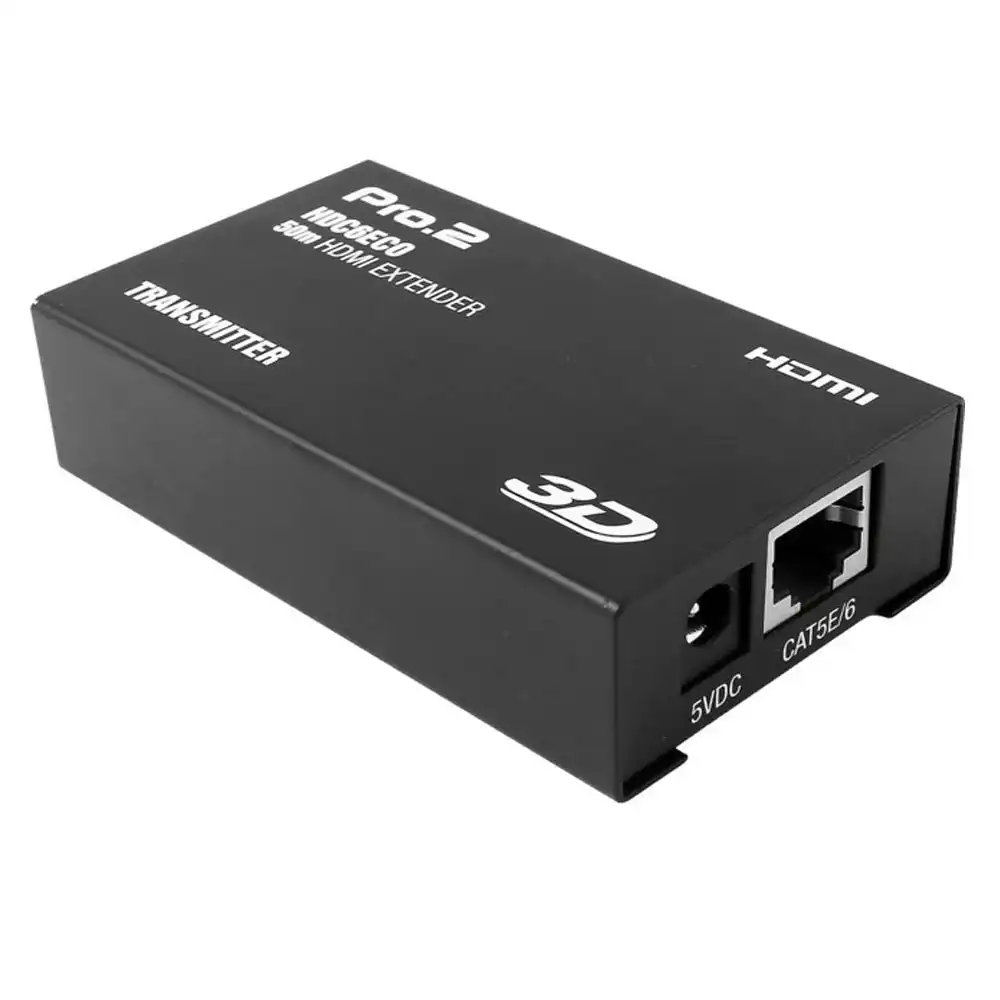 Pro2 HDMI Extender over Single Cat6 up to 50M AV Adapter/Transmitter/Receiver