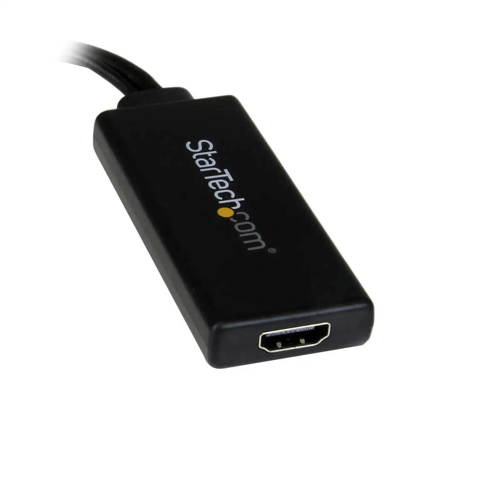 Star Tech VGA To HDMI Adapter w/ USB Audio & Power 1080p For Desktop/Monitor BLK