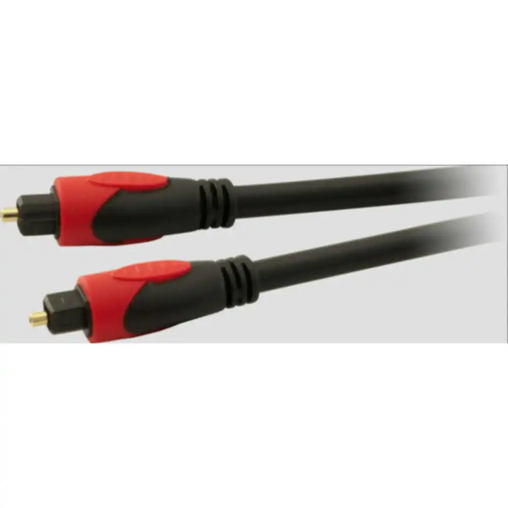Pro2 LA0473 3M 6mm Toslink Optical Fibre Lead Cable for TV & Digital audio