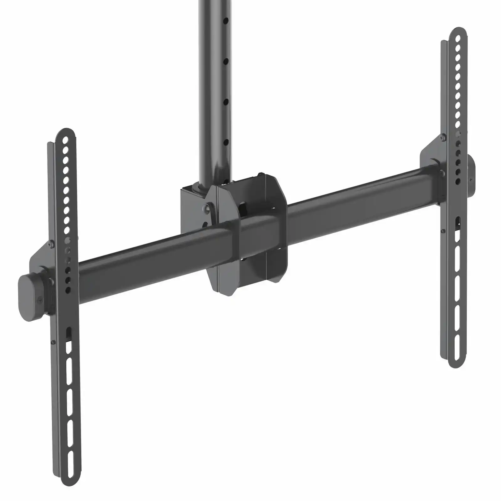 Star Tech Adjustable Pole Full Motion Ceiling TV Mount for 32-75in 50kg Display