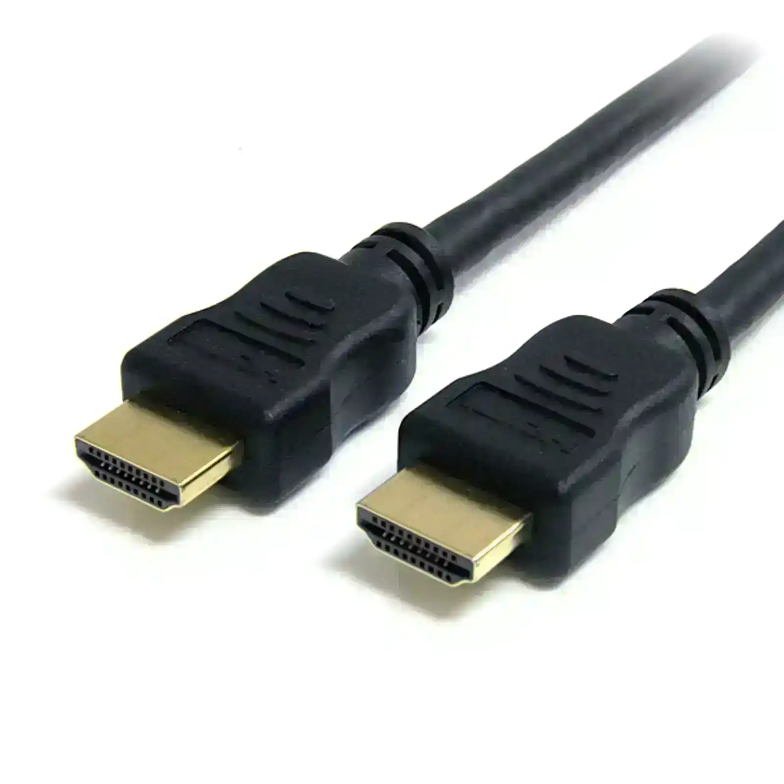 Star Tech 2M 4K/2K UHD Male/Male Gold Plated HDMI Cable w/ Ethernet f/ DVD Black