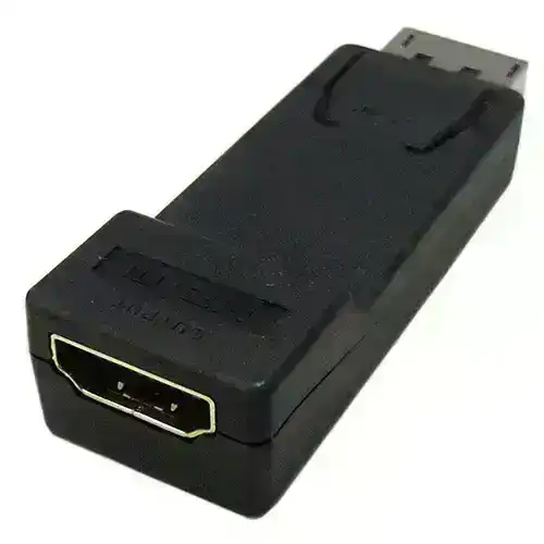 8Ware DisplayPort Male to HDMI 1080p Female Adapter Converter For Computer Black