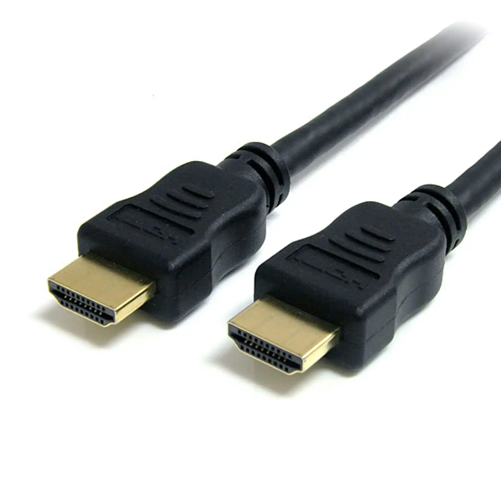 Star Tech 1M 4K/2K UHD Male/Male HDMI Cable w/ Ethernet 18G for HDTVS/DVR Black