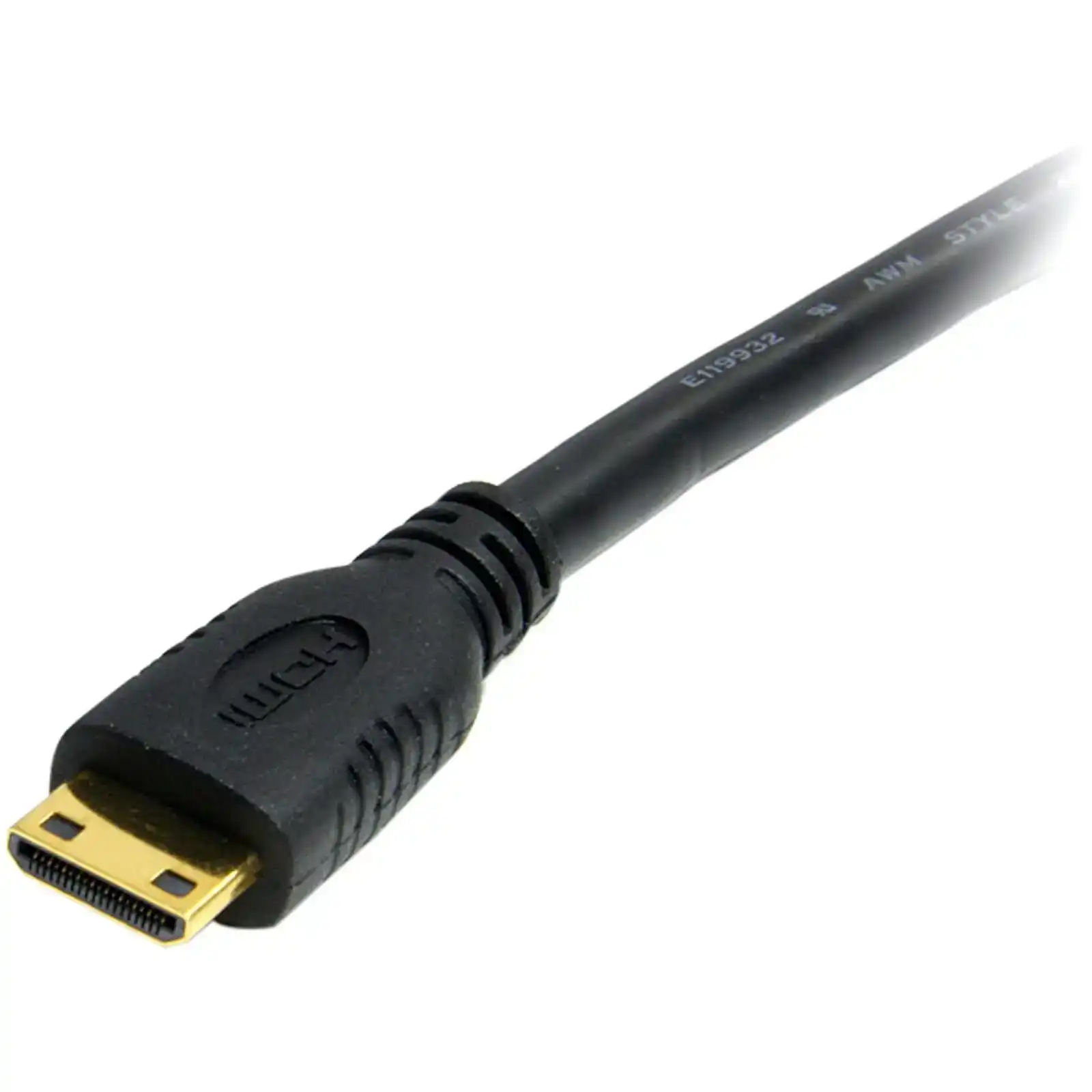 Star Tech 2M Male HDMI to Male Mini HDMI Cable w/ Ethernet for Camera/Smartphone