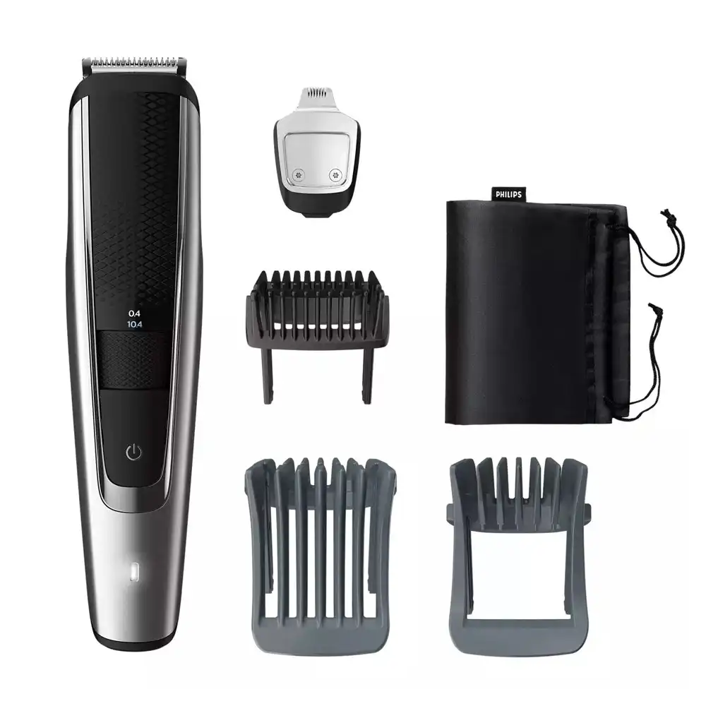 Philips 5000 Corded/Cordless Mens Washable Hair Beard/Stubble Trimmer/Clipper