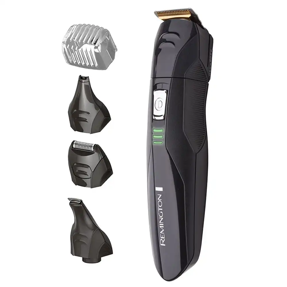 Remington 5in1 Titanium Multi-Grooming Face/Nose/Ear Clipper/Electric Trimmer