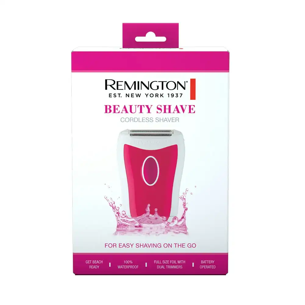 Remington Women  Beauty Shave Waterproof Foil Cordless Body/Armpit Hair Shaver