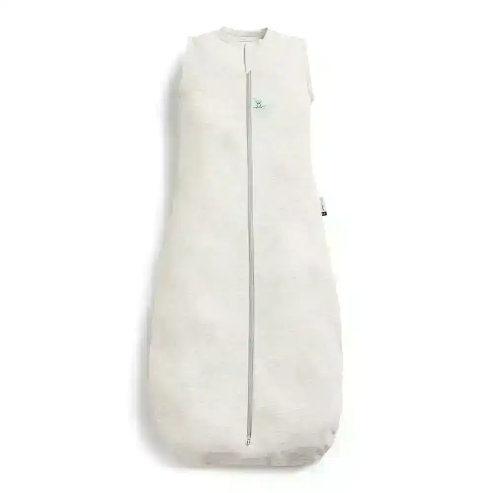 ergoPouch Jersey Sleeping Bag Baby Organic Cotton TOG 1.0 Size 3-12m Grey Marle
