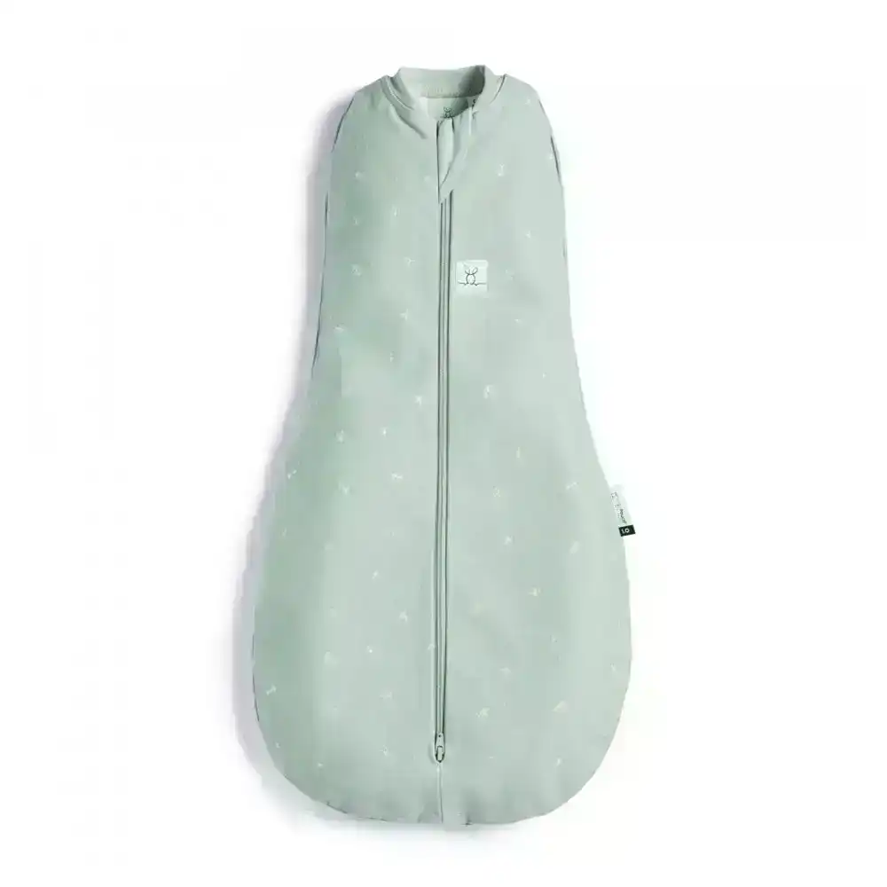 ergoPouch Cocoon Swaddle Organic Cotton Baby Sleep Bag TOG 0.2 Size 0000 Sage