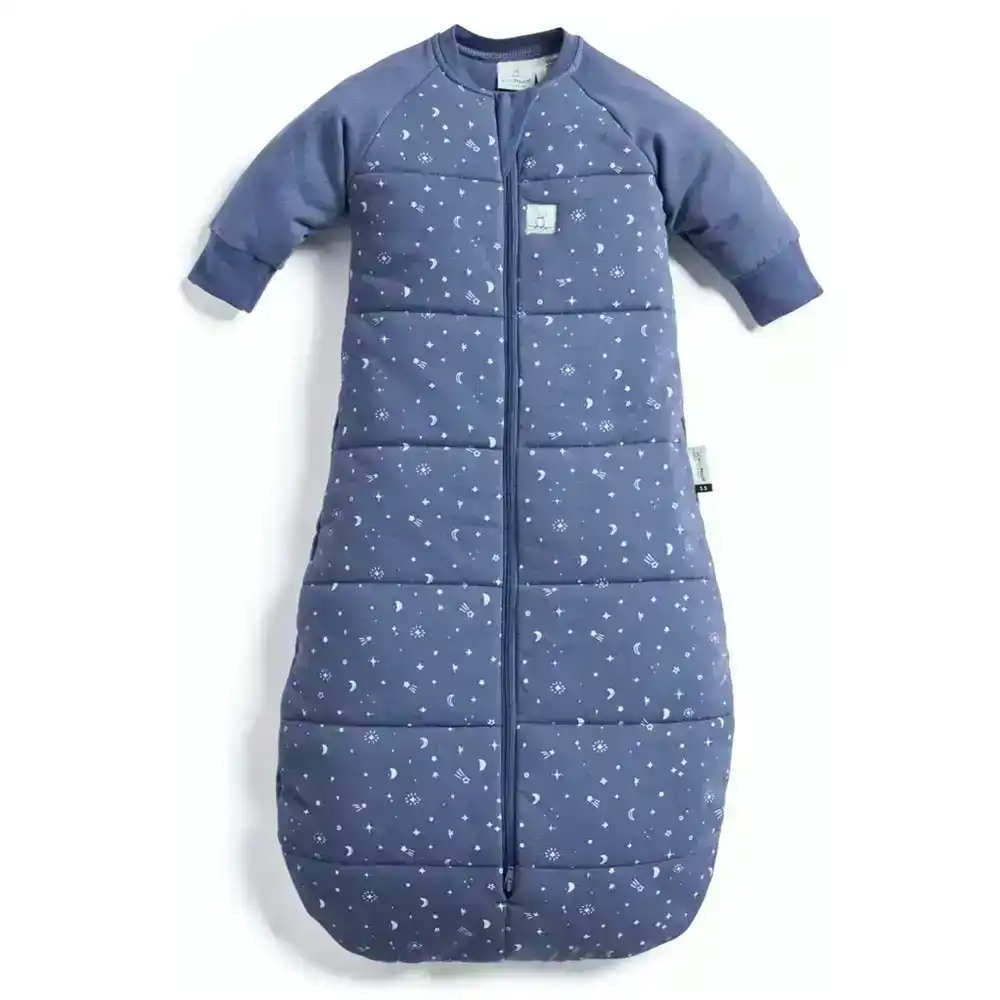 ergoPouch Jersey Baby Sleeping Bag Organic Cotton TOG 3.5 Size 3-12m Night Sky