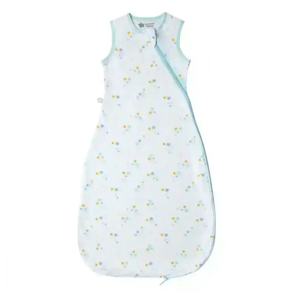 Tommee Tippee Grobag Baby Cotton 6-18m 2.5 TOG Sleepbag/Sleeping Bag Stars White