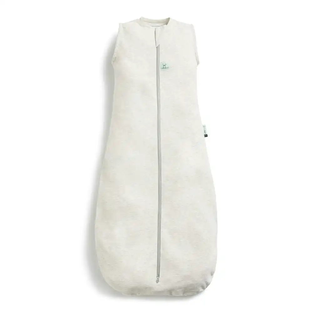 ergoPouch Jersey Sleeping Bag Baby Organic Cotton TOG 2.5 Size 8-24m Grey Marle