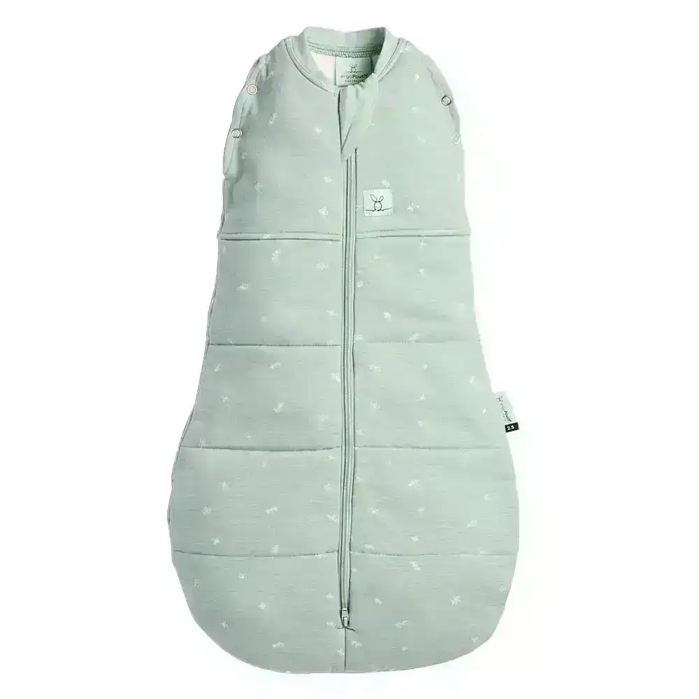 ergoPouch Cocoon Swaddle Sleep Bag Organic Cotton TOG 2.5 Size 0000 Baby Sage
