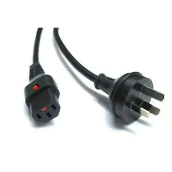 3M Lockable Iec C13 Australian 3 Pin Plug