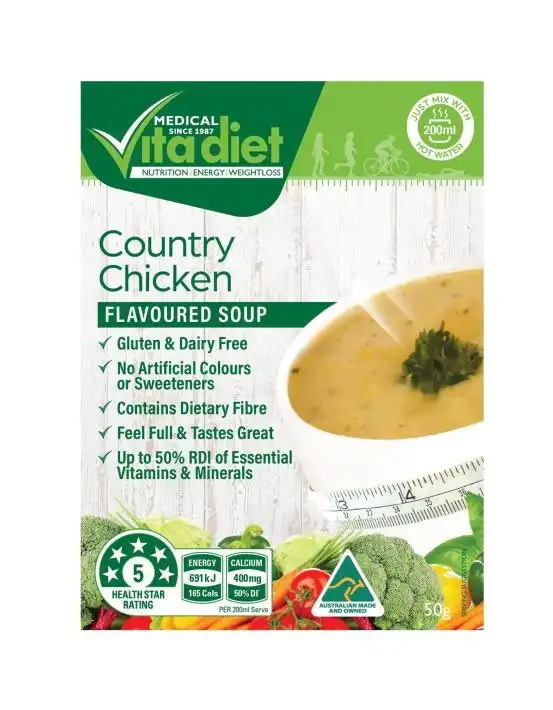 Vita Diet Soup Country Chicken Single Sachet