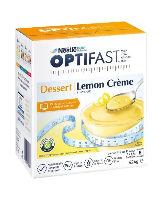 OPTIFAST VLCD Lemon Dessert 8 x 53g