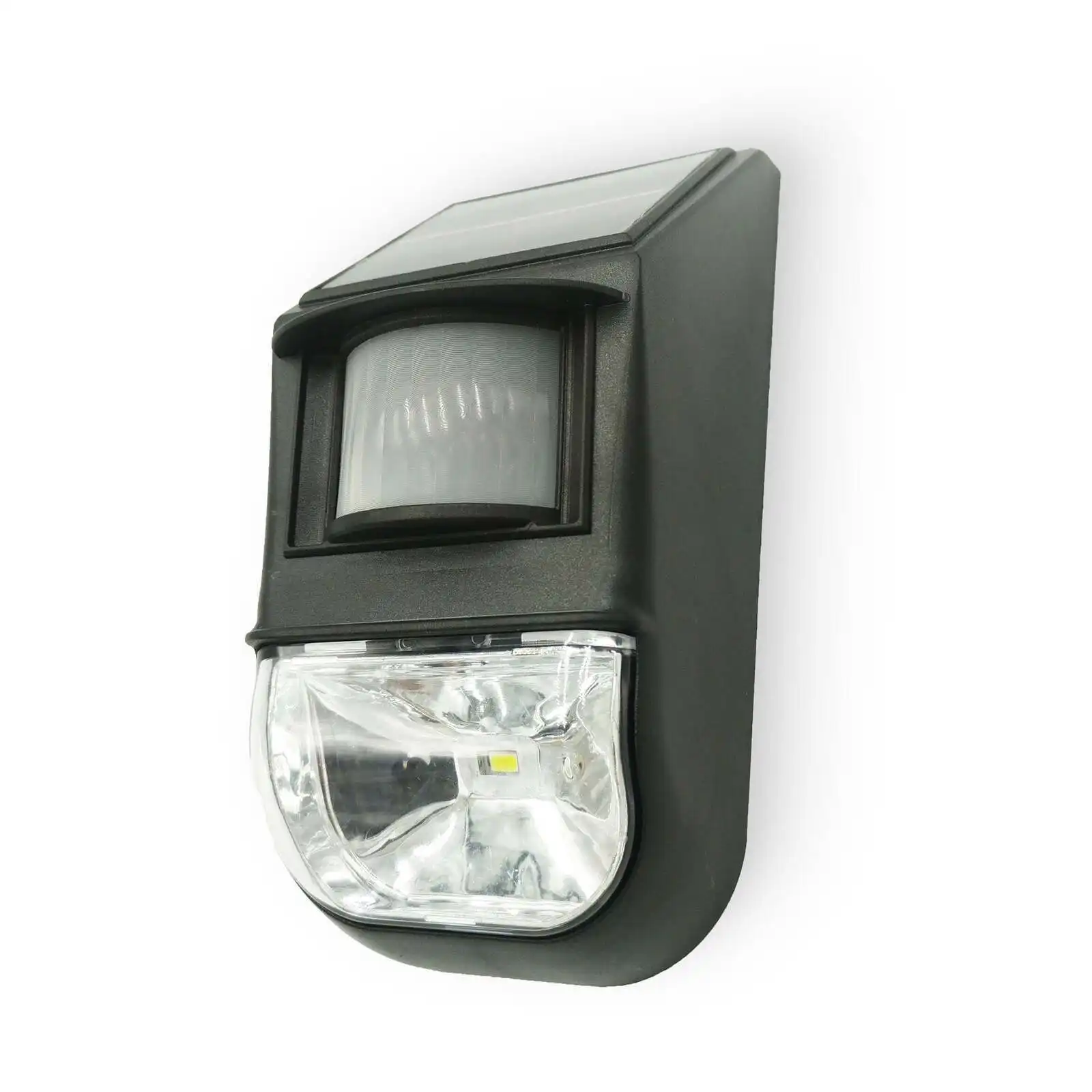 Solar-Powered Motion Sensor Light (1-Piece), Detects Motion, Rechargeable