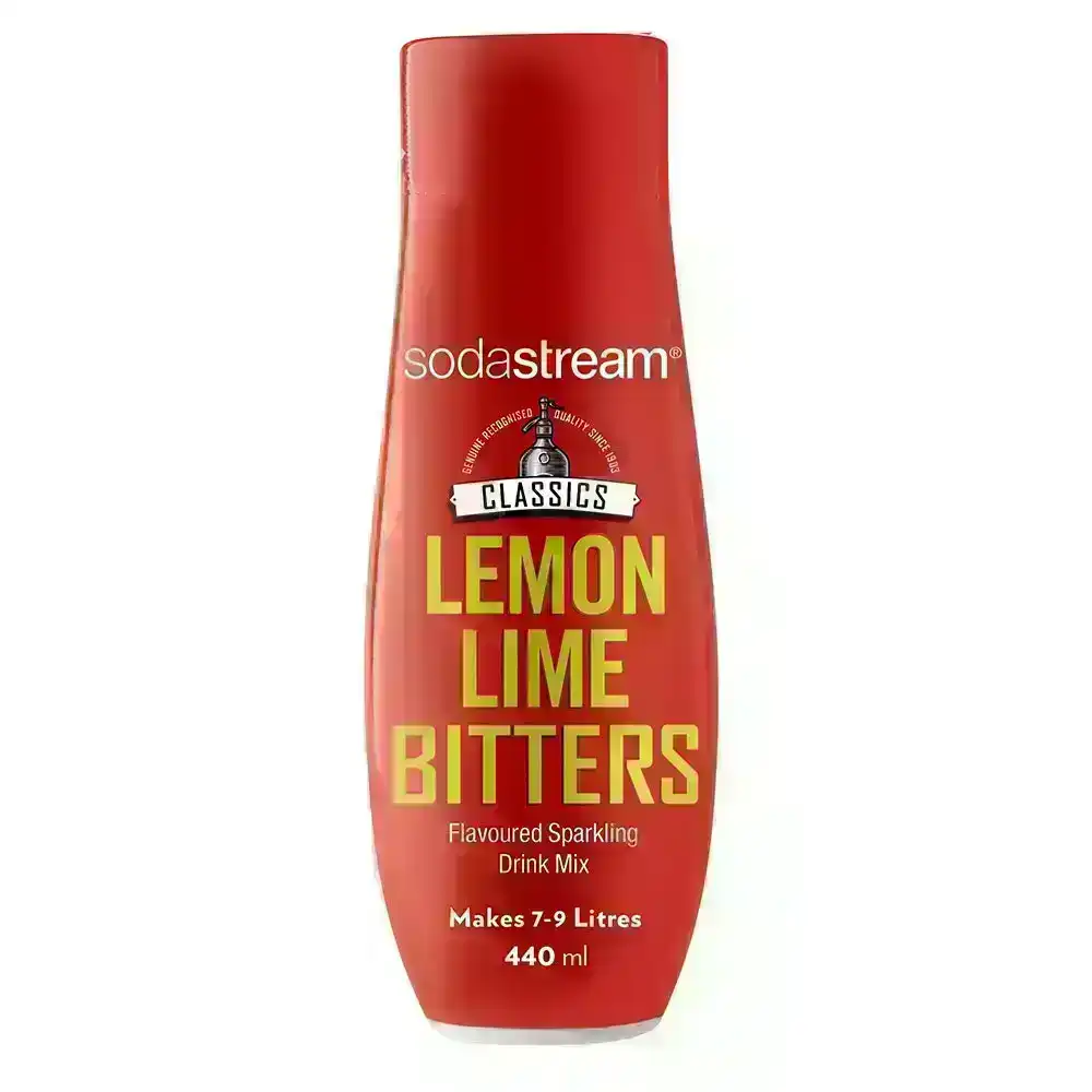 SodaStream 440ml Classics Lemon Lime Bitters Sparkling Soda/Drink Syrup/Mix