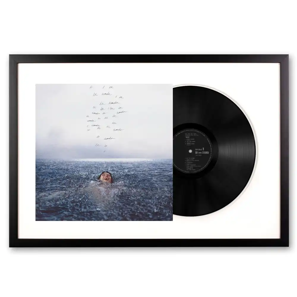 Framed Shawn Mendes Wonder - Vinyl Album Art