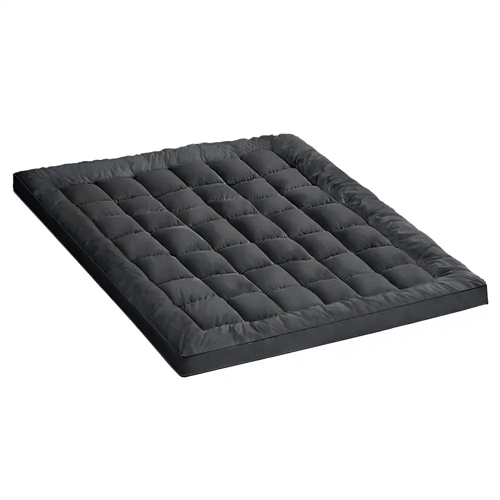 Mona Bedding Mattress Protector Bamboo Fibre Pillowtop Topper Cover 1100GSM King Bed Underlay Pad