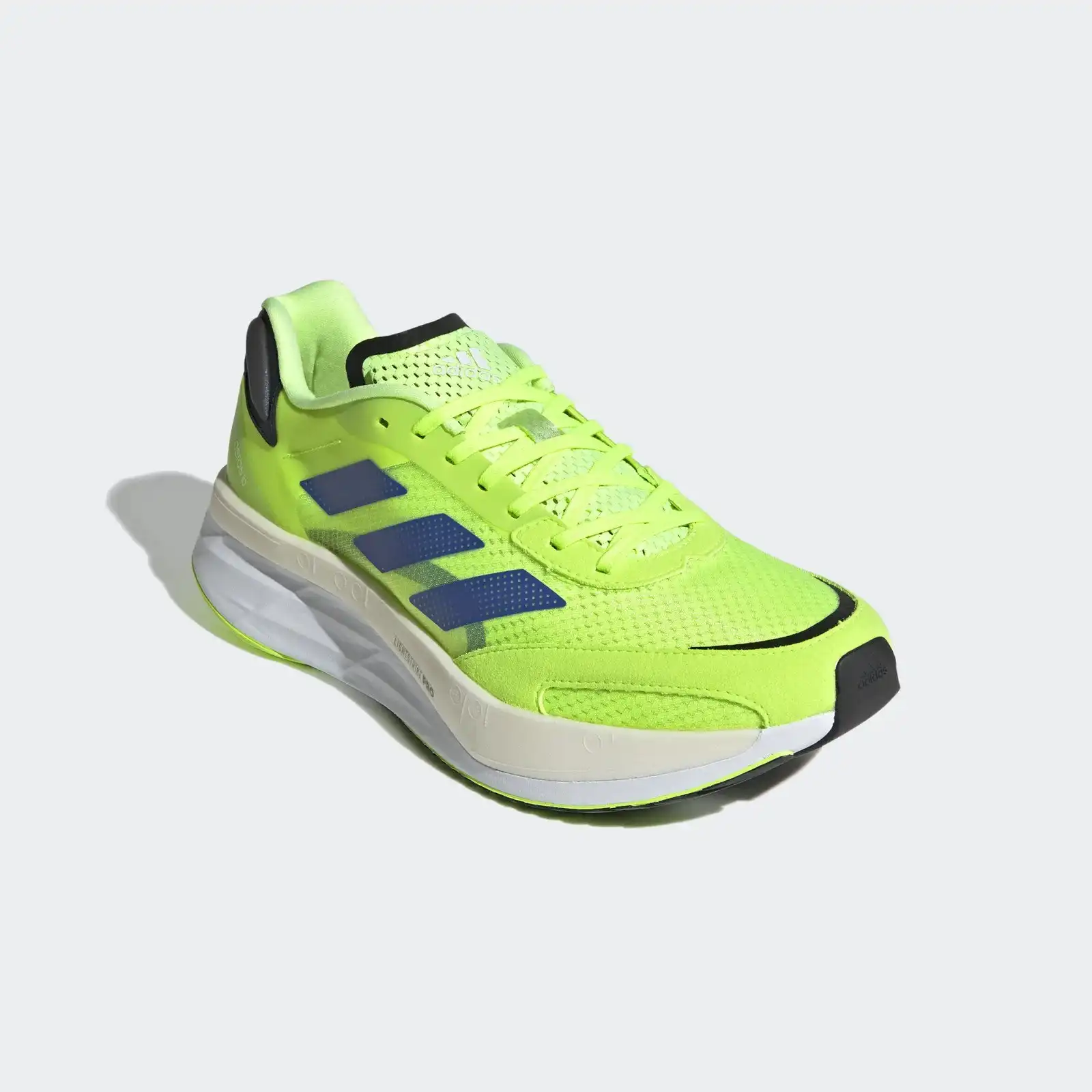 Adidas Men's Adizero Boston 10 Shoes Runners Sneakers Running - Signal Green