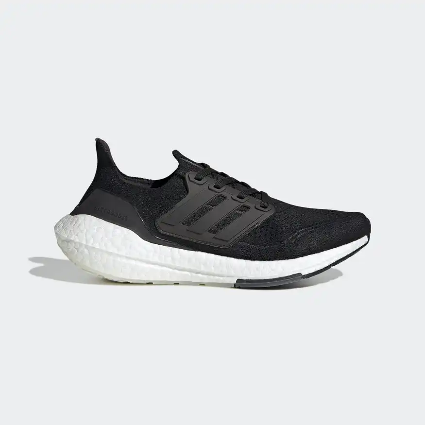Adidas Womens Ultraboost 21 Running Trail Gym Shoe - Core Black/Core Grey