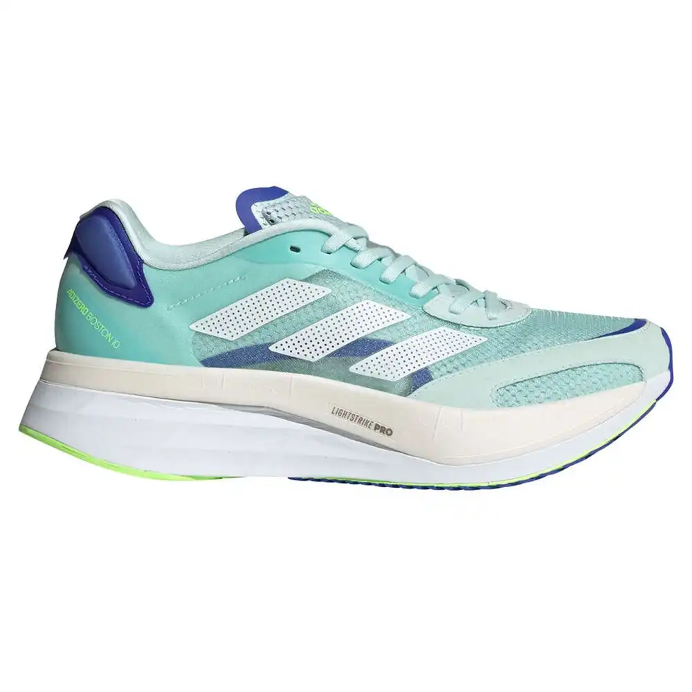Adidas Women's Adizero Boston 10 Shoes Runners Sneakers Running - Mint