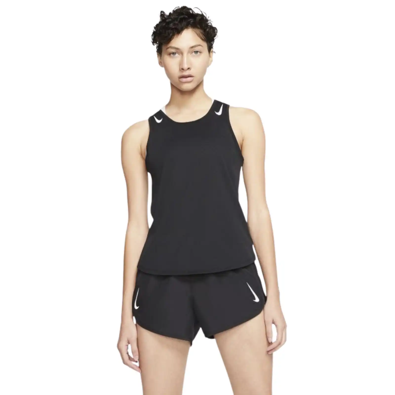 Nike AeroSwift Women's Running Singlet - Black