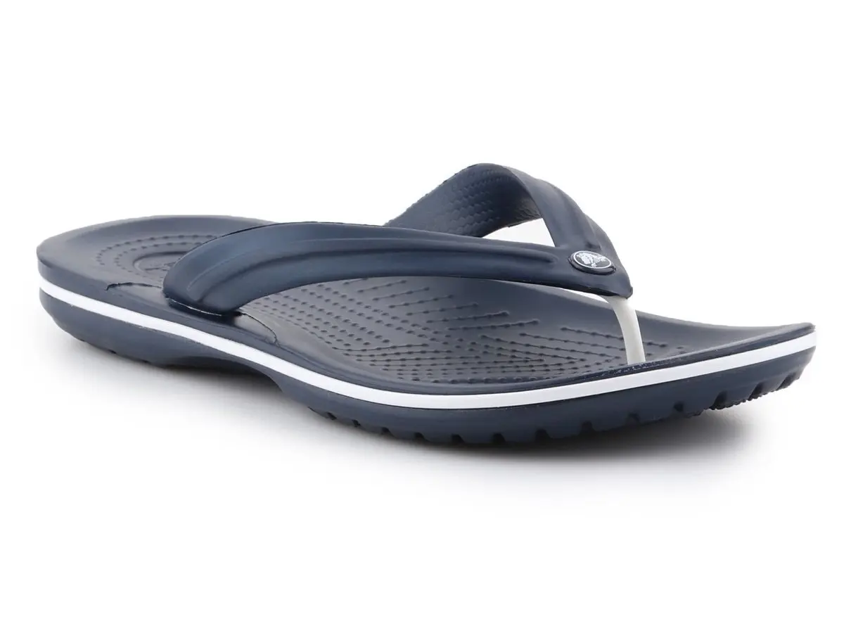 Crocs Crocband Croslite Flip Flops Thongs Relaxed Fit Summer Navy BR Group Lasoo