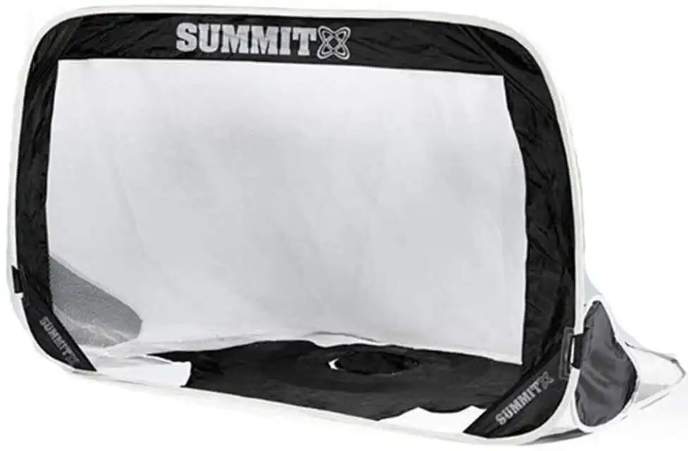 Summit 1.8m 2-in-1 Premier Target Goal Portable w/ Carry Bag Football Soccer