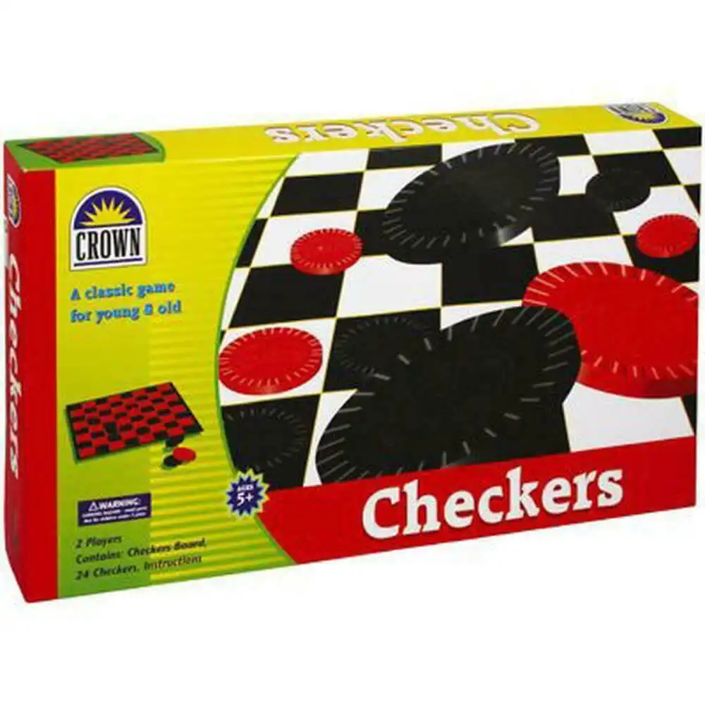 Crown Checkers Set