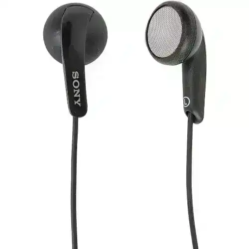 Original Sony - Headset Stereo (3.5mm) w/ Mic - Black - in Non-Retail Packaging