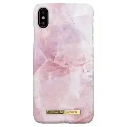 Ideal of Sweden Printed Pilion Pink Marble Case for Apple iPhone XS Max