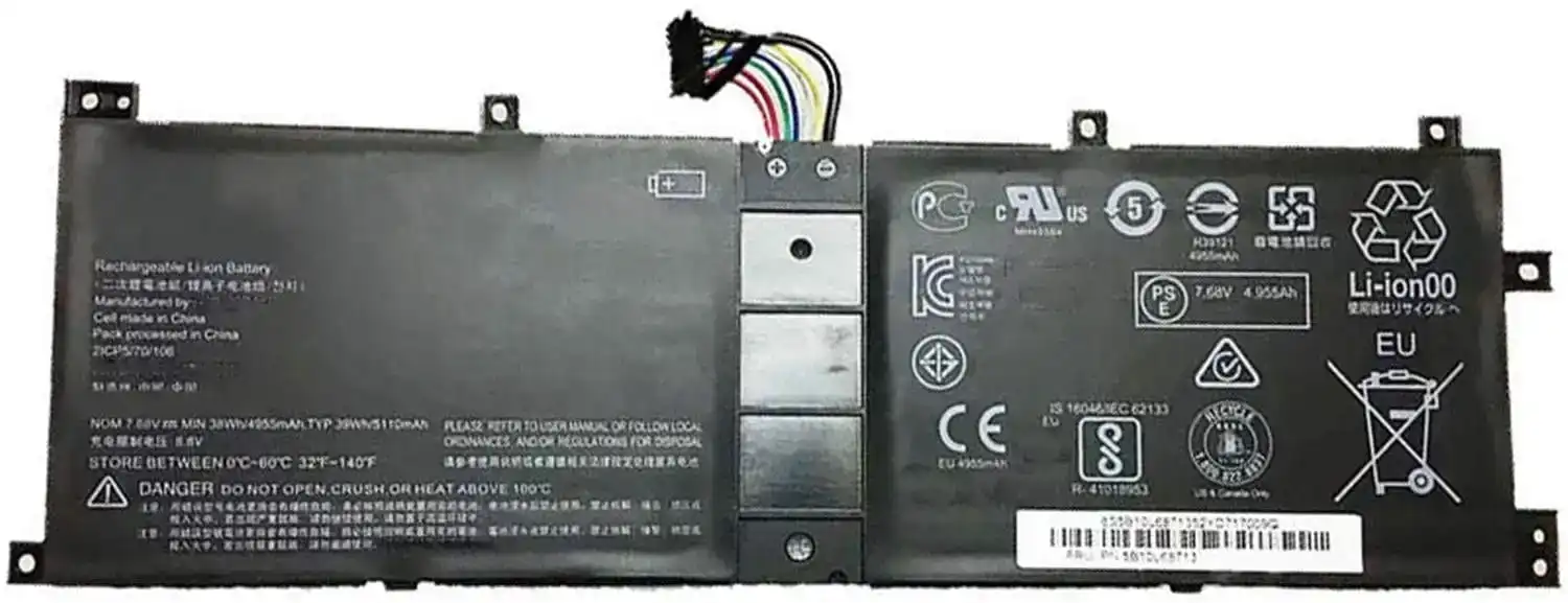 Replacement Battery for Lenovo Ideapad Miix 520 520-12IKB 510-12IKB BSNO4170A5-AT