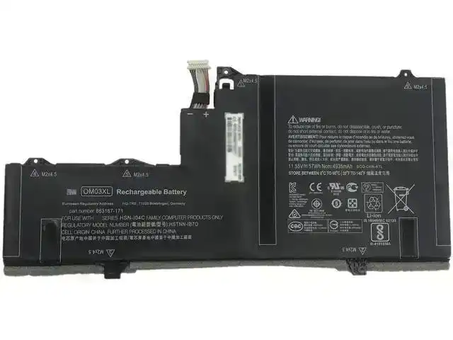 HP OM03XL Battery Replacement