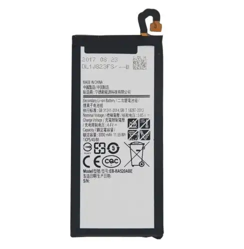 Battery for Samsung Galaxy A5 2017 SM-A520 A520K A520F A520L A520S EB-BA520ABE