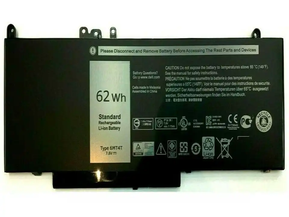 6MT4T Battery For Dell Latitude E5470 E5570 7V69Y TXF9M 79VRK