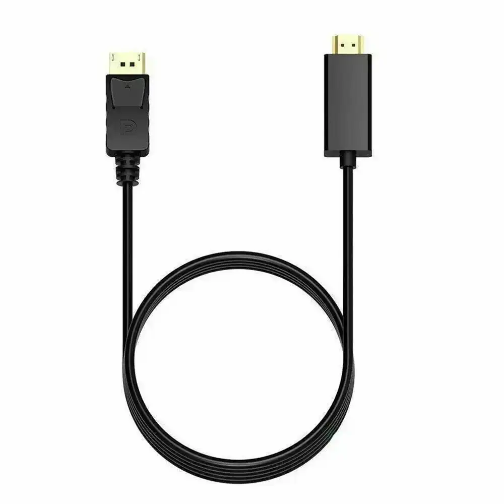 1.8m Display Port DP to HDMI Cable