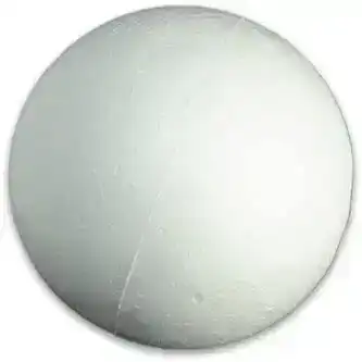 Krafters Korner Foam Balls - Lightweight- White (18Cm)
