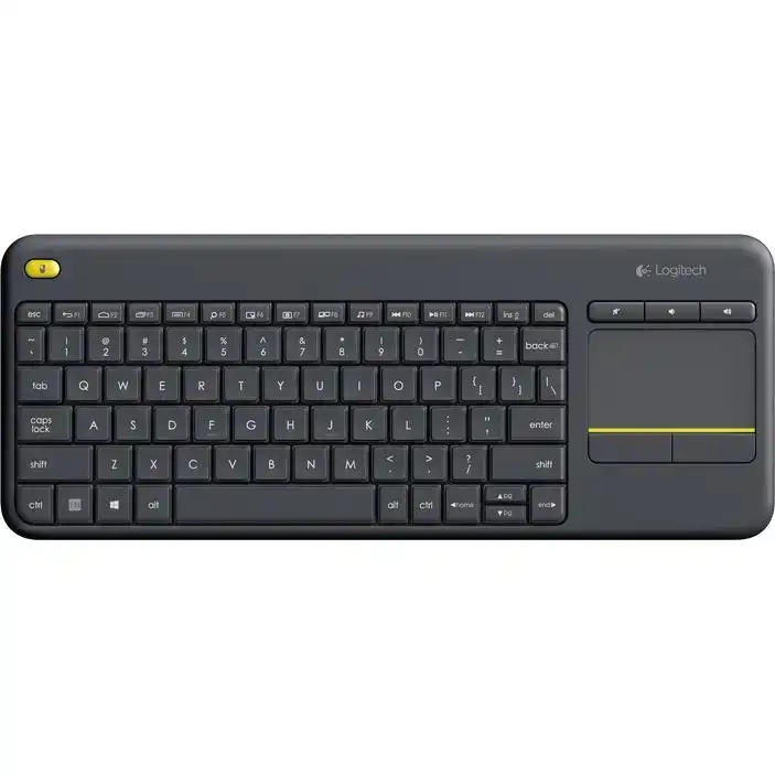 Logitech K400 Plus Wireless Touch Keyboard - Black HT