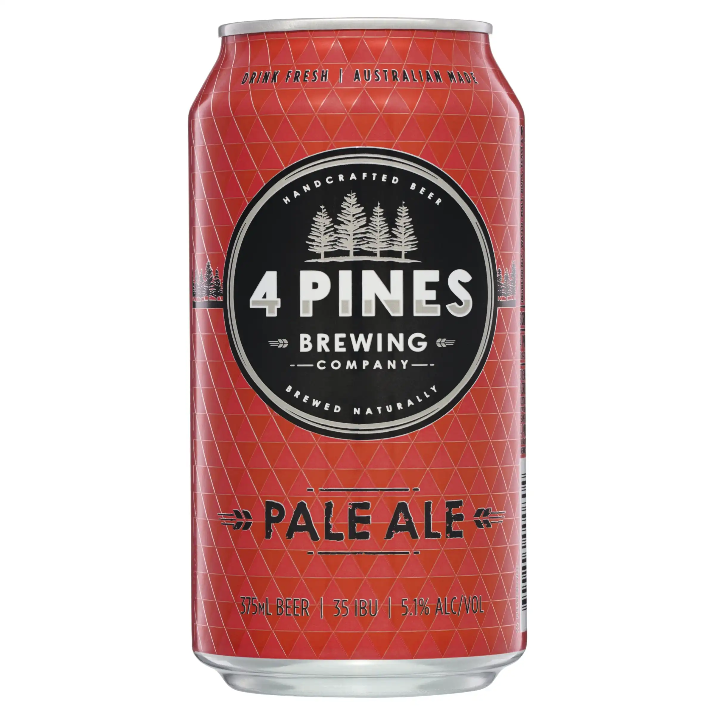4 Pines Pale Ale  Beer Case 24  x 375mL Cans