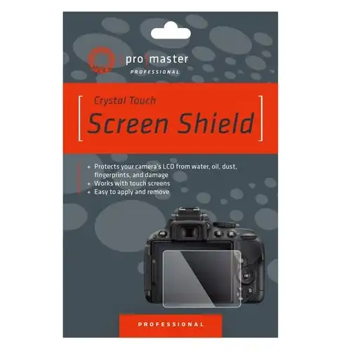 ProMaster Crystal Touch Screen Shield - Olympus E-M10 E-M10II E-M1 E-PL8 E-PL7 E-P5