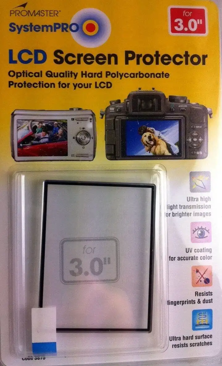 ProMaster Hard LCD Screen Protector 3"