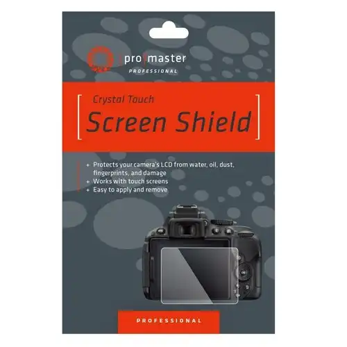 ProMaster Crystal Touch Screen Shield - Nikon D7100, D7200, D780