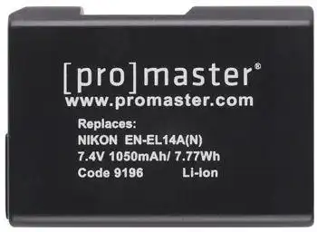 ProMaster Nikon EN-EL14A N Battery